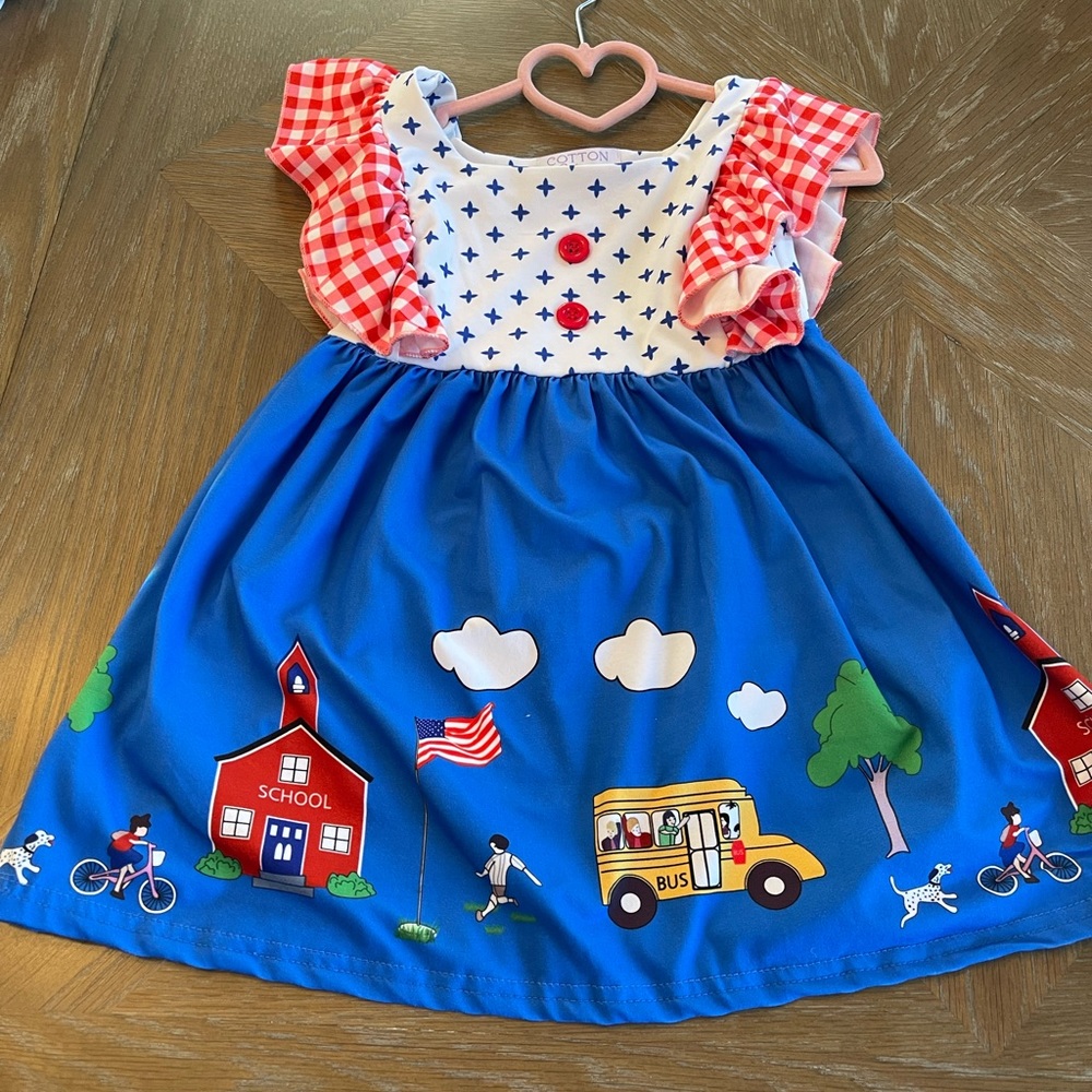 Perfect First Day of School Dress 3T/4T